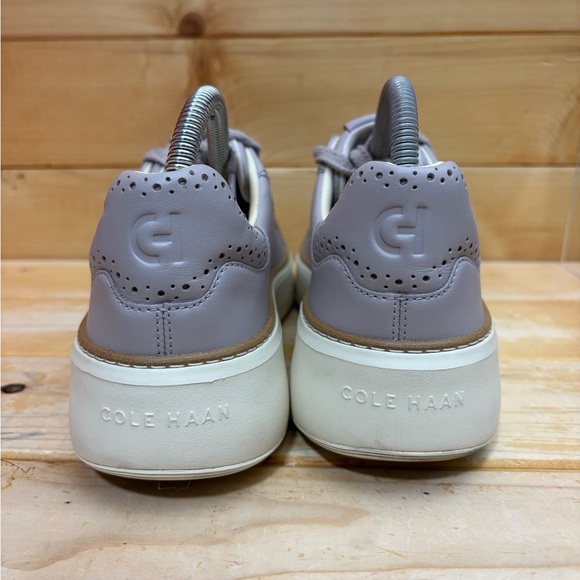 Cole Haan Grandseries Grand Pro Topspin Leather Platform Sneakers Womens 9 B - Picture 5 of 8